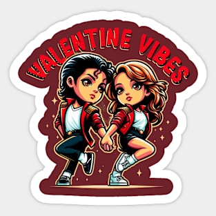 Valentine's Day Vibes Sticker